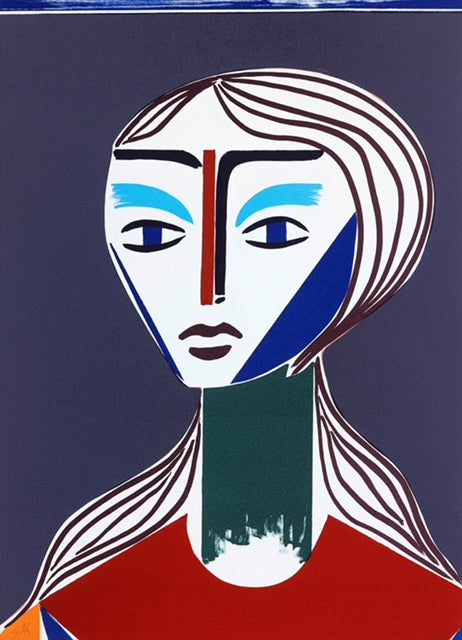 "Dark Rose", Henrik Godsk, 2023, lithography