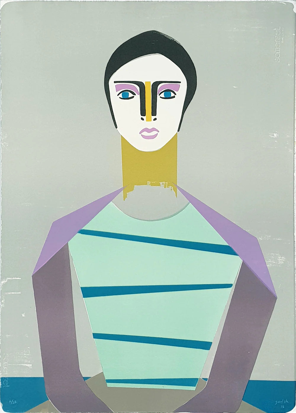 Untitled, Henrik Godsk, 2015, lithography