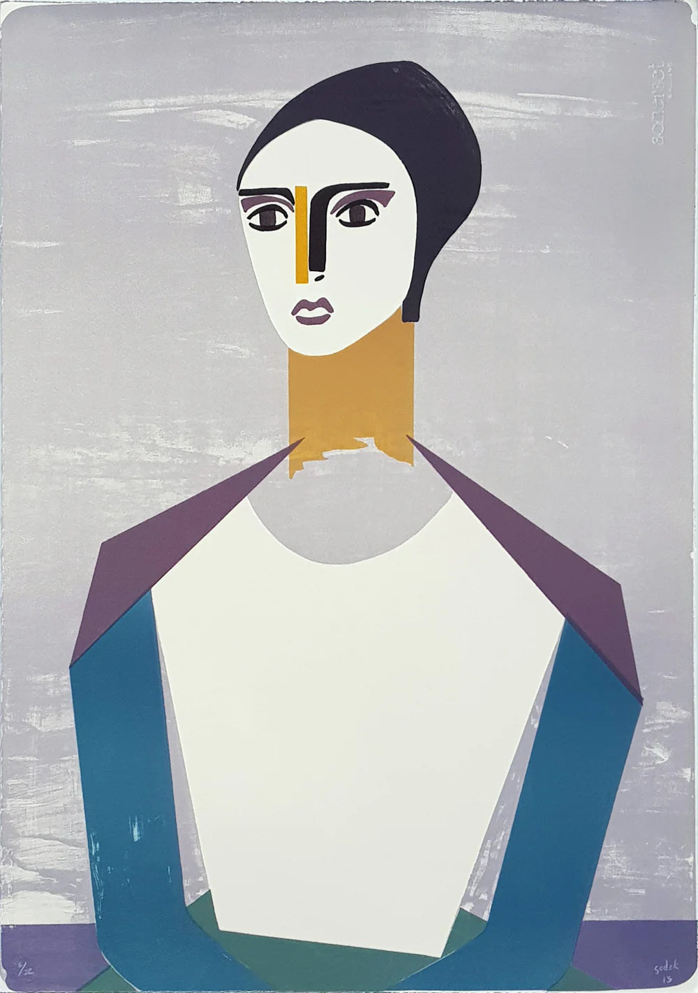 Untitled, Henrik Godsk, 2015, lithography