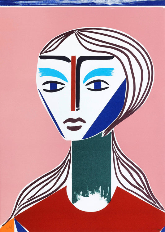 "Rose", Henrik Godsk, 2023, lithograph