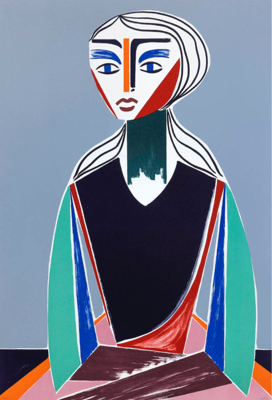 "Young Matriarch" Henrik Godsk, 2023, Lithography